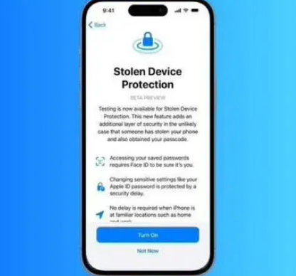 四更镇苹果授权维修店分享被盗设备保护功能开启方法 