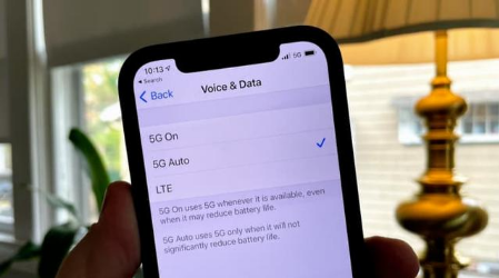 四更镇苹果手机维修分享iPhone 12如何打开或关闭5G网络 